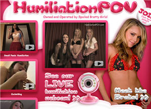 HumiliationPOV Ц beautiful and spoiled bratty goddesses of teasing, humiliation and financial domination.